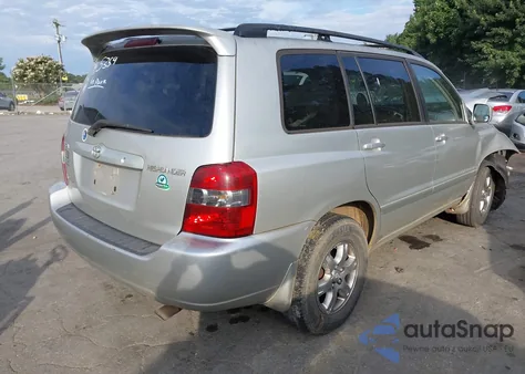 2005 Toyota Highlander V6 z USA, uszkodzony, nr VIN JTEEP21A350095354